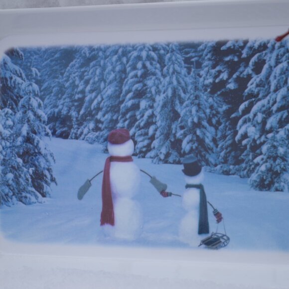 Cute Small Christmas Tray By Peek Ferns Biscuits - Picture 3 of 5
